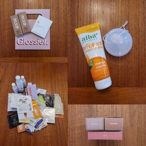 NEW! Big lot of beauty products! Glossier,  Hairstory, Ulta, Sephora!